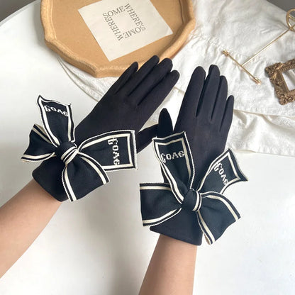 Lunara Winter™ Knitted Bow Cold Proof Gloves