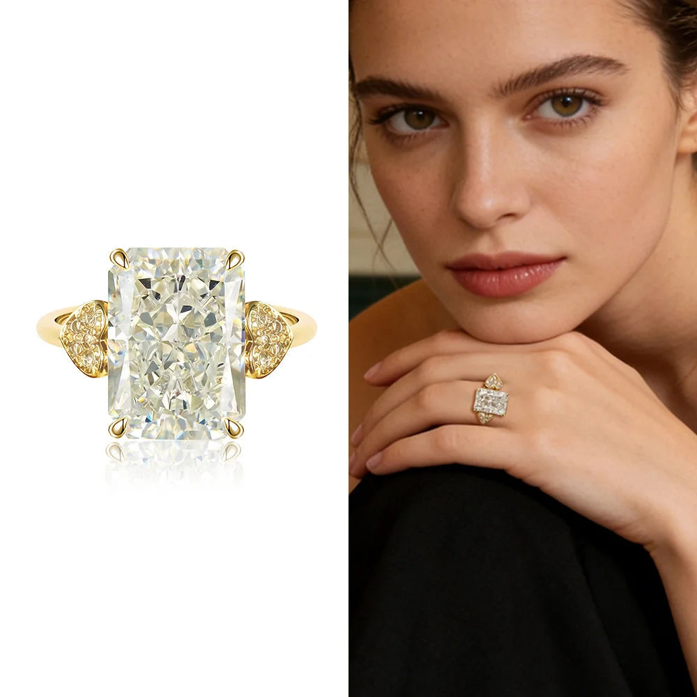Elara Jewelry™ Aurora Prism Statement Ring