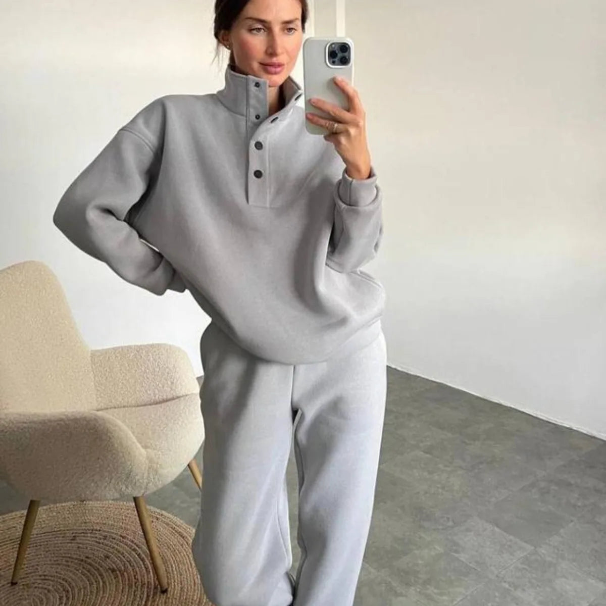 Lunara Winter™ Oversized Pullover Pant Set