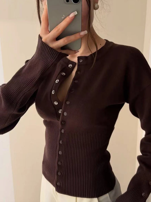 Lunara Winter™ Casual Single-Breasted Sweater