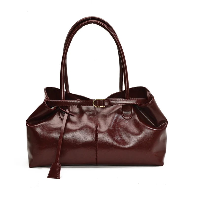 Borsa a tracolla in pelle retrò ÉlanBag™