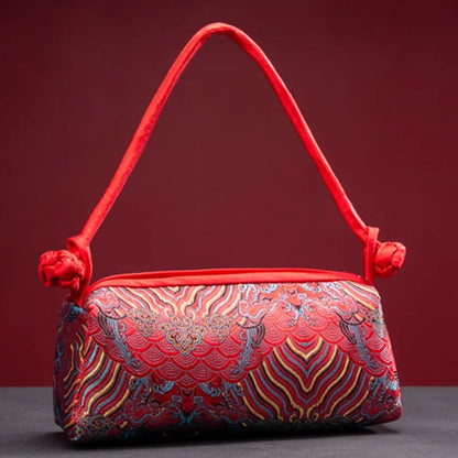 Bolsa feminina bordada em seda ÉlanBag™