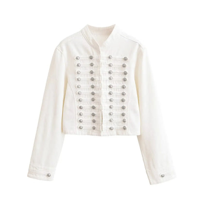 Lunara Winter™ Damenmode-Jeansjacke