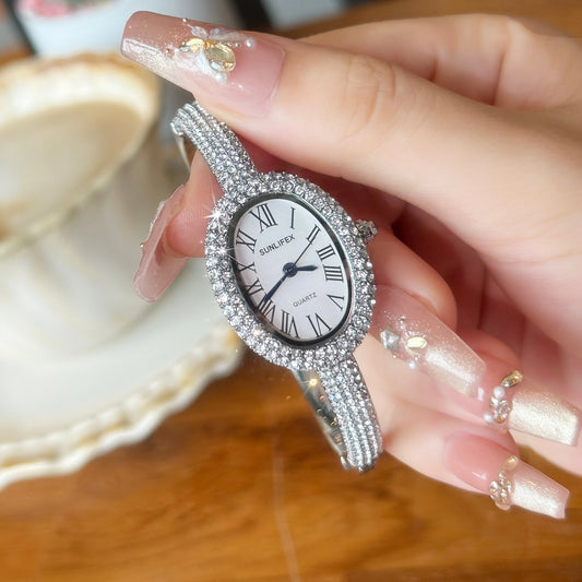 Velya Watches™ Crystal Oval Watch