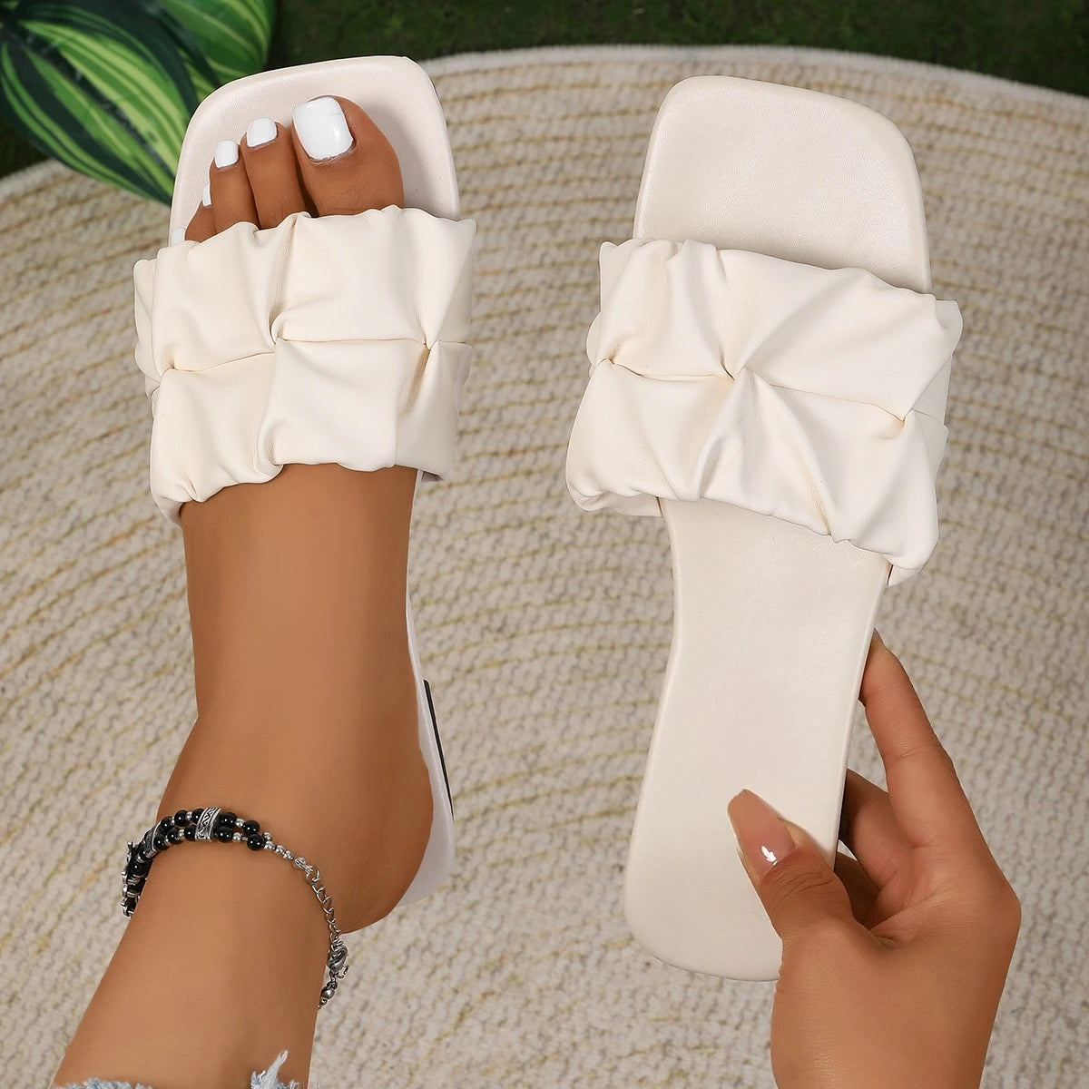 Solenne Shoes™ Sandal Slippers Flip Flops Flats