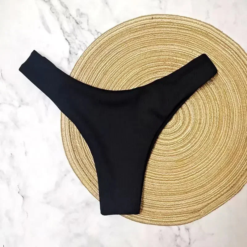 SeaLure™ Velvet Knot Bandeau Bikini Set