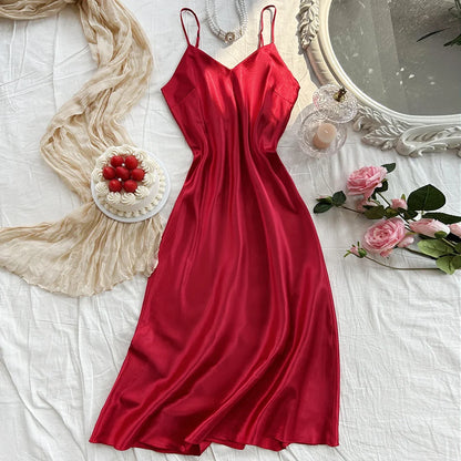 Satin Éclat™ Elegant Women’s Nightdress