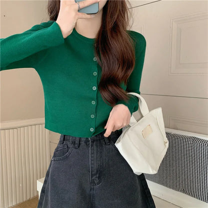 Lunara Winter™ Single-Breasted Cardigan