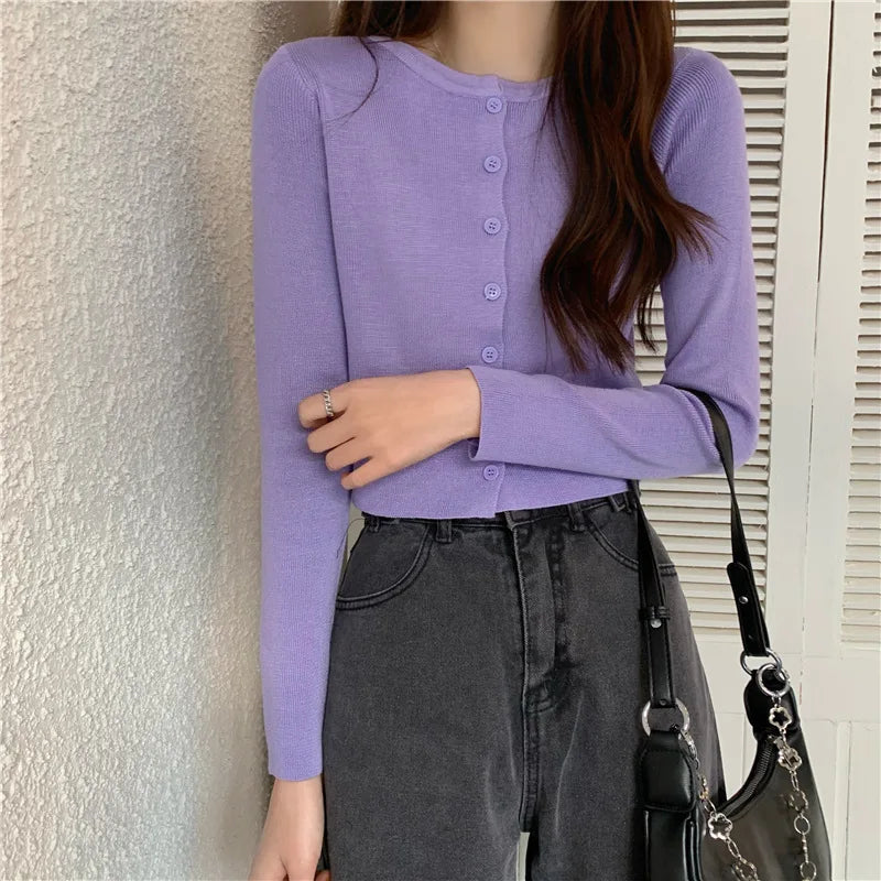 Lunara Winter™ Single-Breasted Cardigan