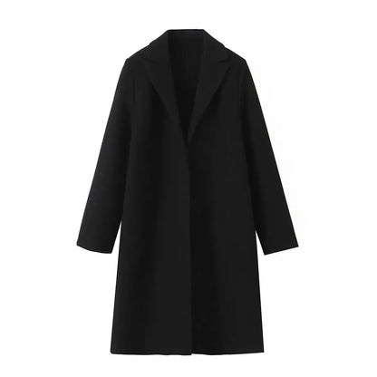 Lunara Winter™ Timeless Wool Long Coat
