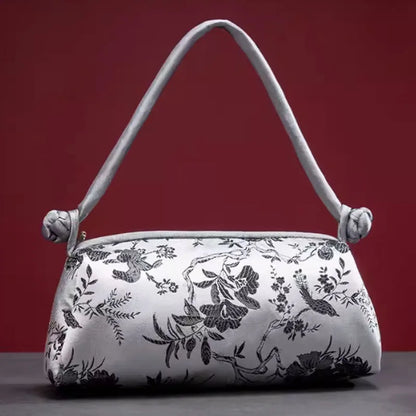 Bolsa feminina bordada em seda ÉlanBag™