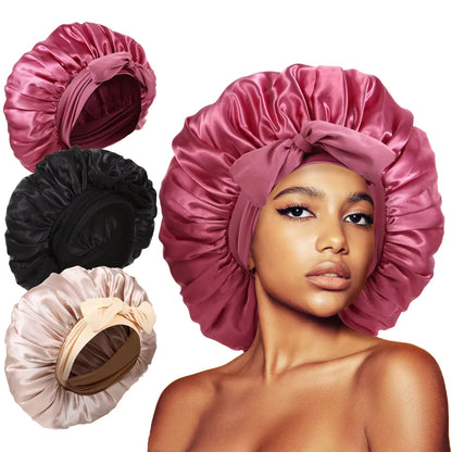 SatinÉclat™ Large Silky Hair Bonnet