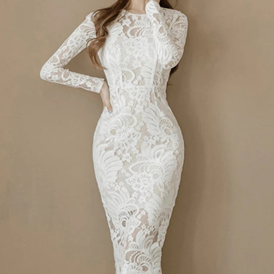 Amoura Dresses™ Robe crayon élégante Slim