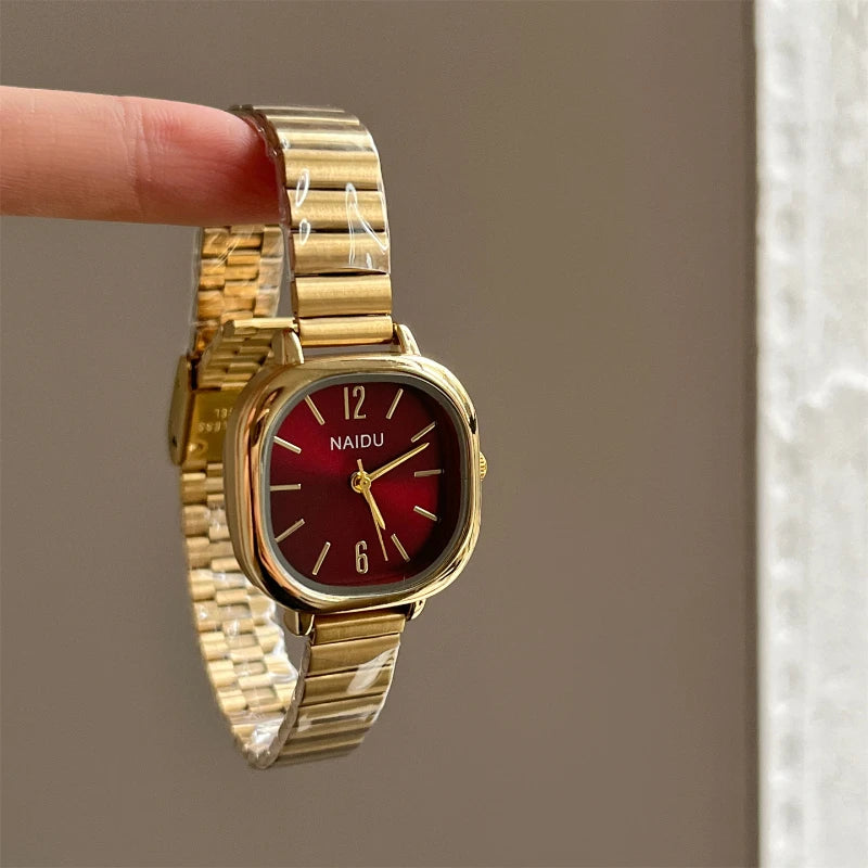Velya Watches™ Damenuhr aus Edelstahl