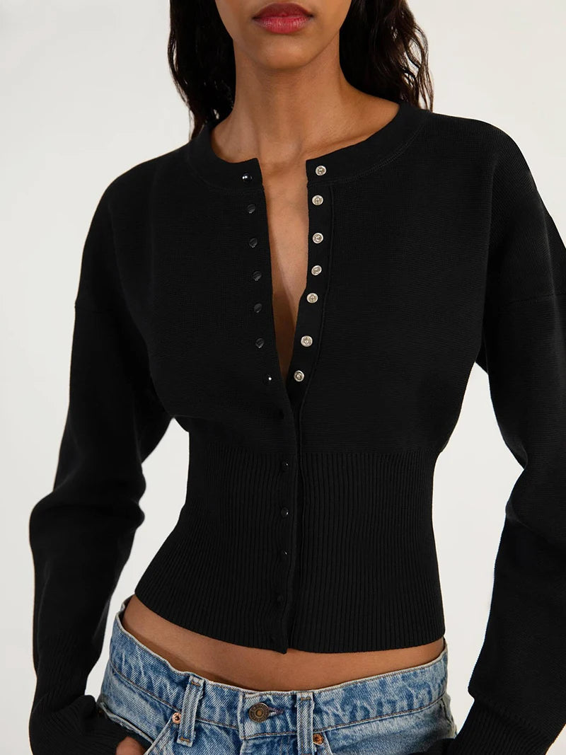 Pull décontracté à simple boutonnage Lunara Winter™