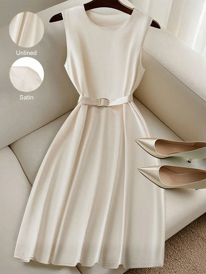 Amoura Dresses™ Reguläres klassisches Midikleid