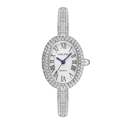 Velya Watches™ Crystal Oval Watch