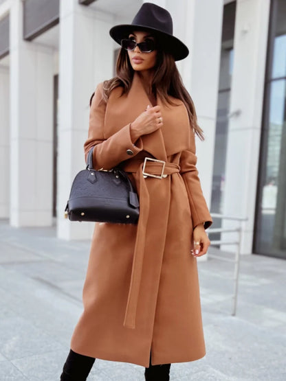 Lunara Winter™ Wide Lapel Winter Overcoat