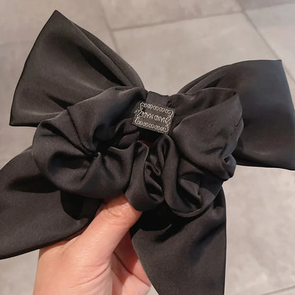 Satin Éclat™ Bow Elastic Hair Bands