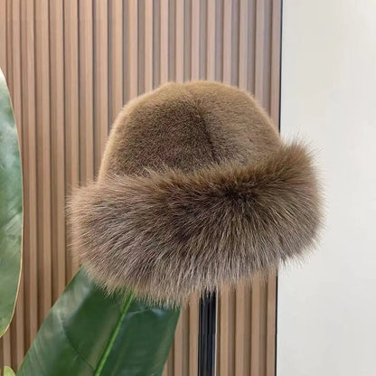 Lunara Winter™ Fluffy Fur Bucket Hat