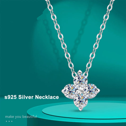 Elara Jewelry™ Crystal Bloom Necklace