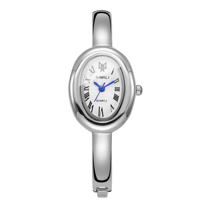 Velya Watches™ Oval Face Bangle Bracelet Watch