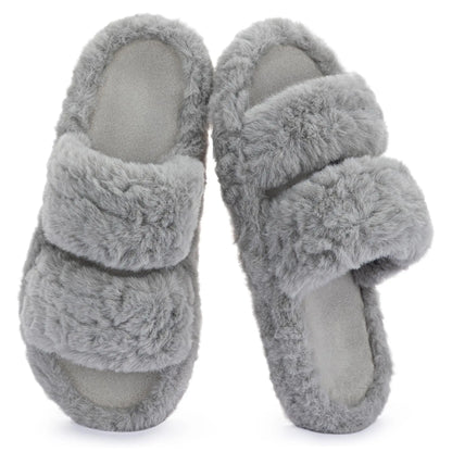 Chinelos de pele sintética Lunara Winter™