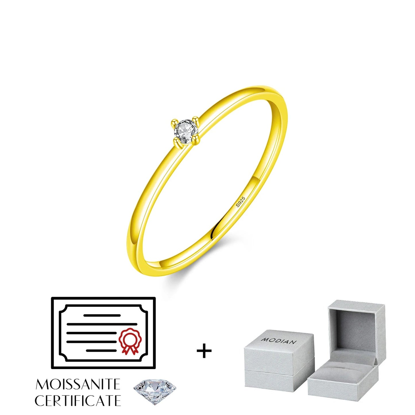 Elara Jewelry™ Velora Twist Ring