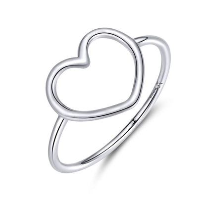 مجوهرات Elara™ Amora خاتم القلب المفتوح