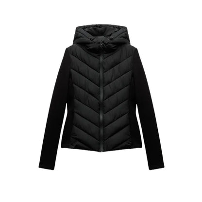 Piumino corto con cappuccio Chevron Lunara Winter™