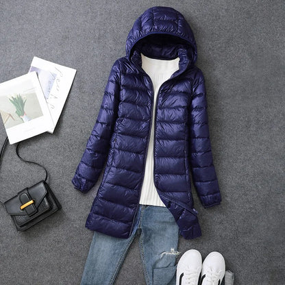 Doudoune longue à capuche Lunara Winter™