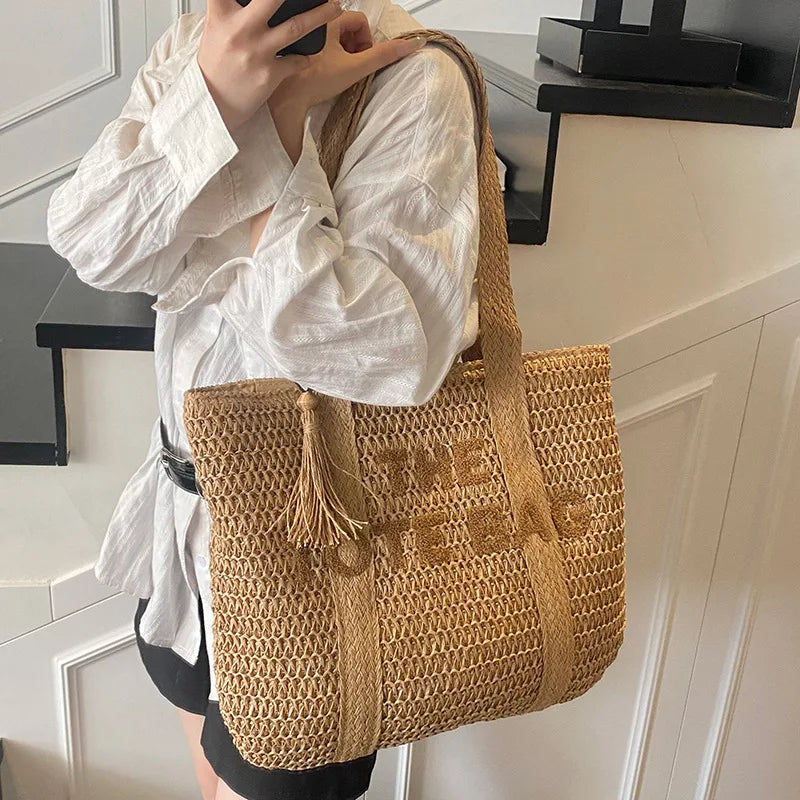 SeaLure™ Riviera Strohtasche