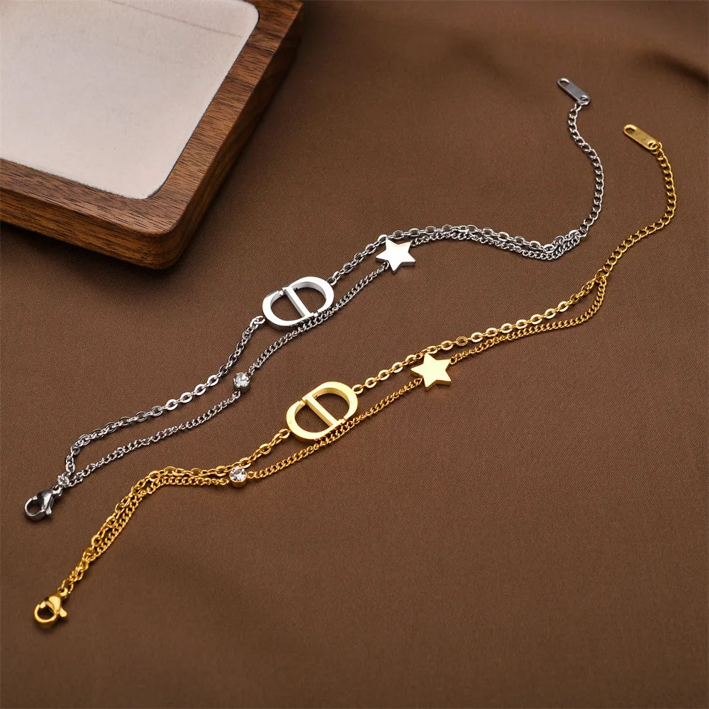 Elara Jewelry™ Celeste Icon Anklet