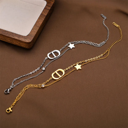 Elara Jewelry™ Celeste Icon Anklet
