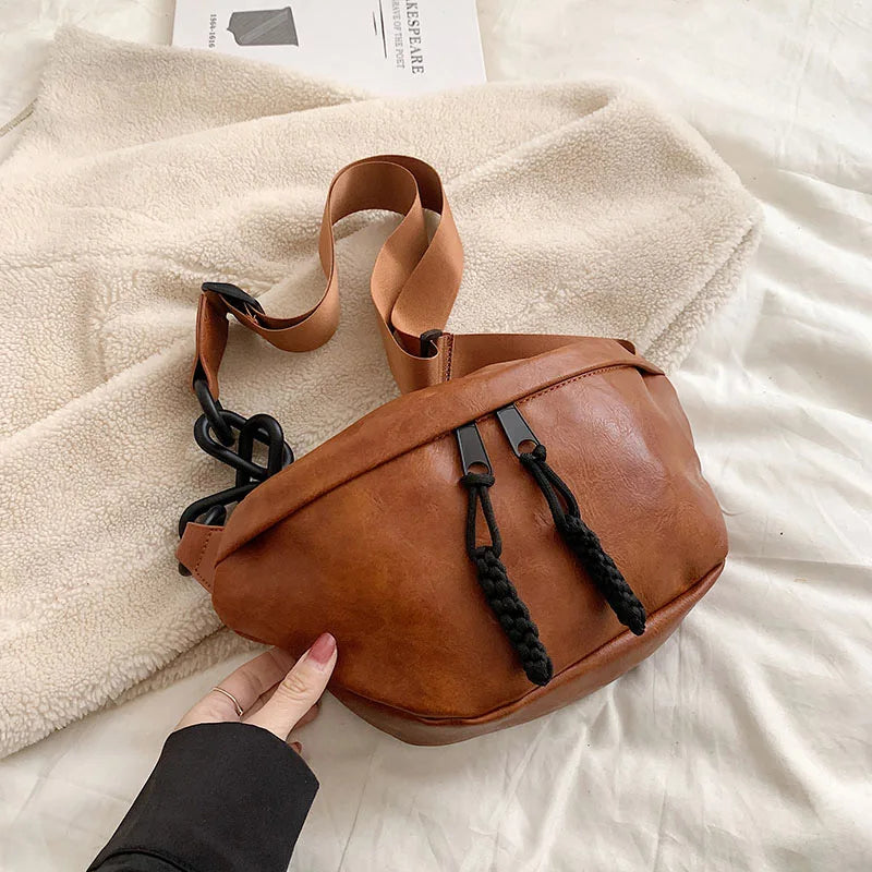 ÉlanBag™ Soft Leather Chest Bag
