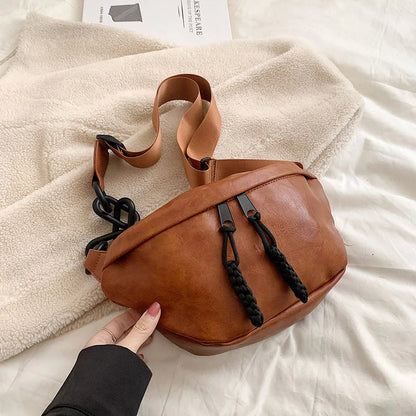 ÉlanBag™ Soft Leather Chest Bag