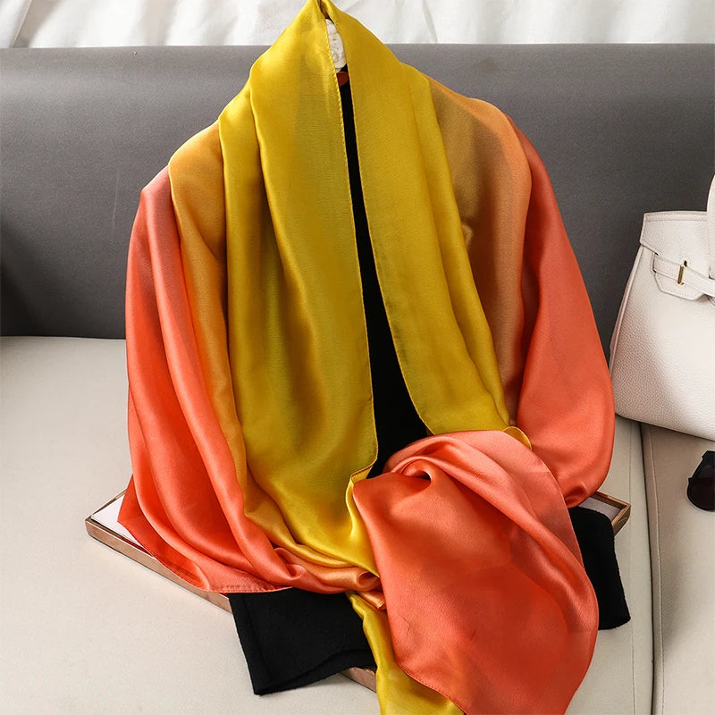 SatinÉclat™ Gradient Scarf Women