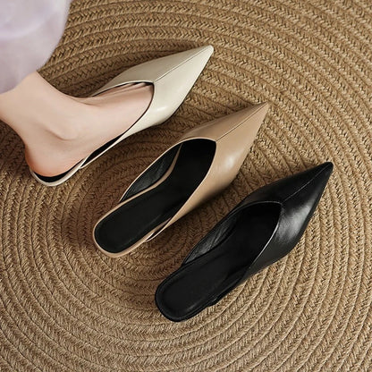 Solenne Shoes™ Mules à bout pointu pour femmes