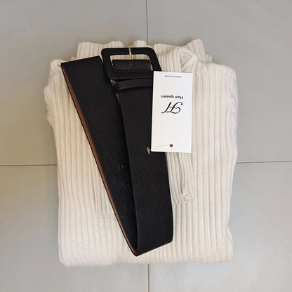 Amoura Abiti™ Winter Midi con cintura