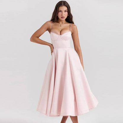 Amoura Dresses™ Corset Long Flowy Dress