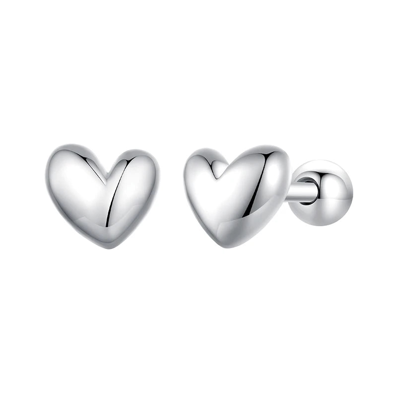 Bông tai hình trái tim mini Elara Jewelry™ Amour