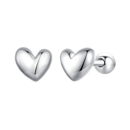 Bông tai hình trái tim mini Elara Jewelry™ Amour
