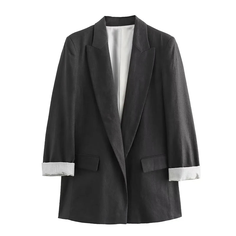 Lunara Winter™ Relaxed Notch Lapel Blazer
