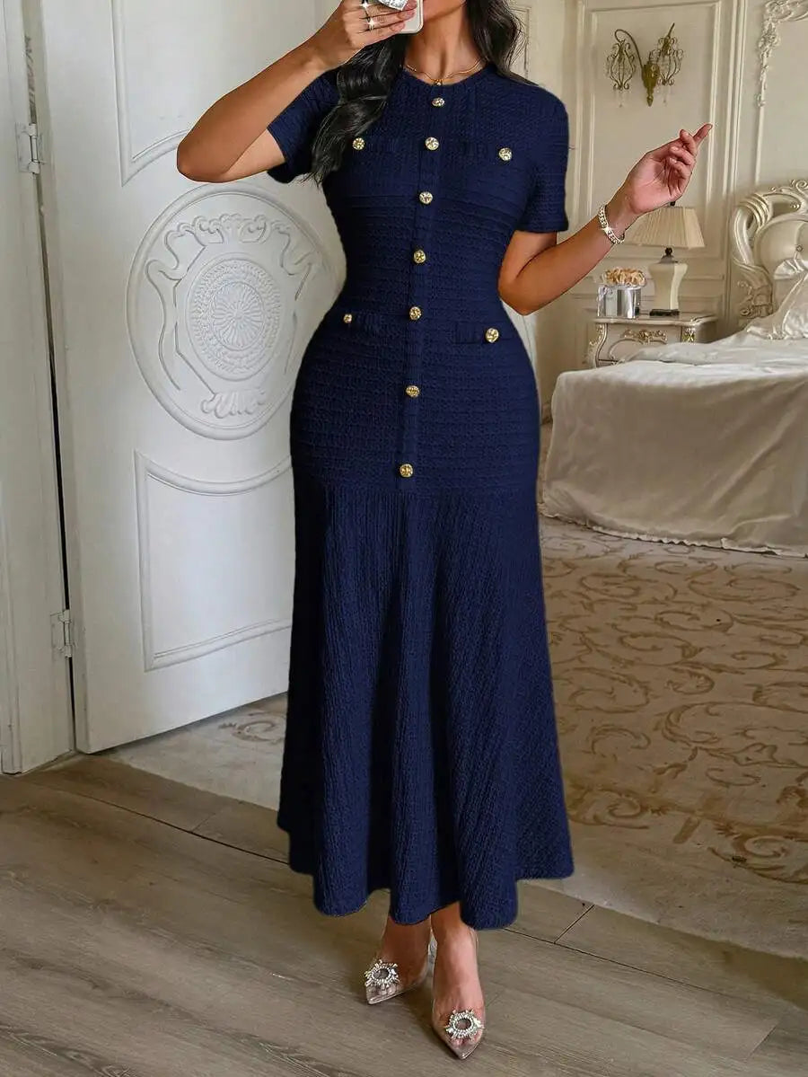 Amoura Dresses™ Textured Knit Midi Dress