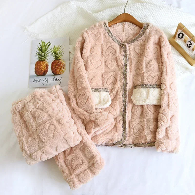 Ensemble pyjama d'hiver en polaire Lunara Winter™