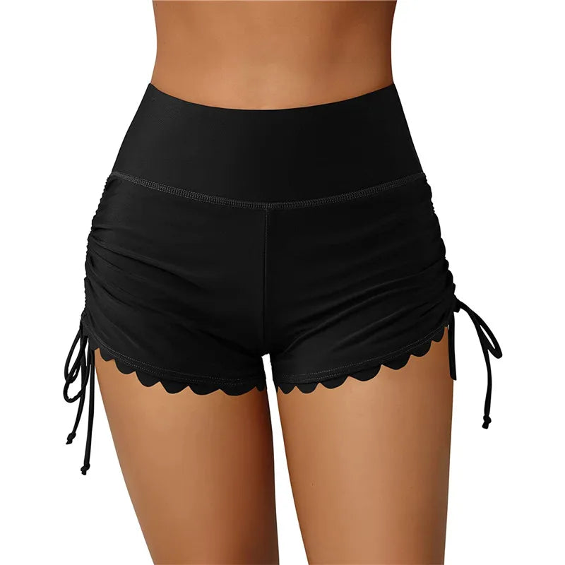 SeaLure™ Luna Sculpt High-Waist Beach Shorts