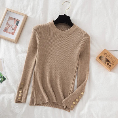 Pull à col roulé Lunara Winter™ avec détails de boutons