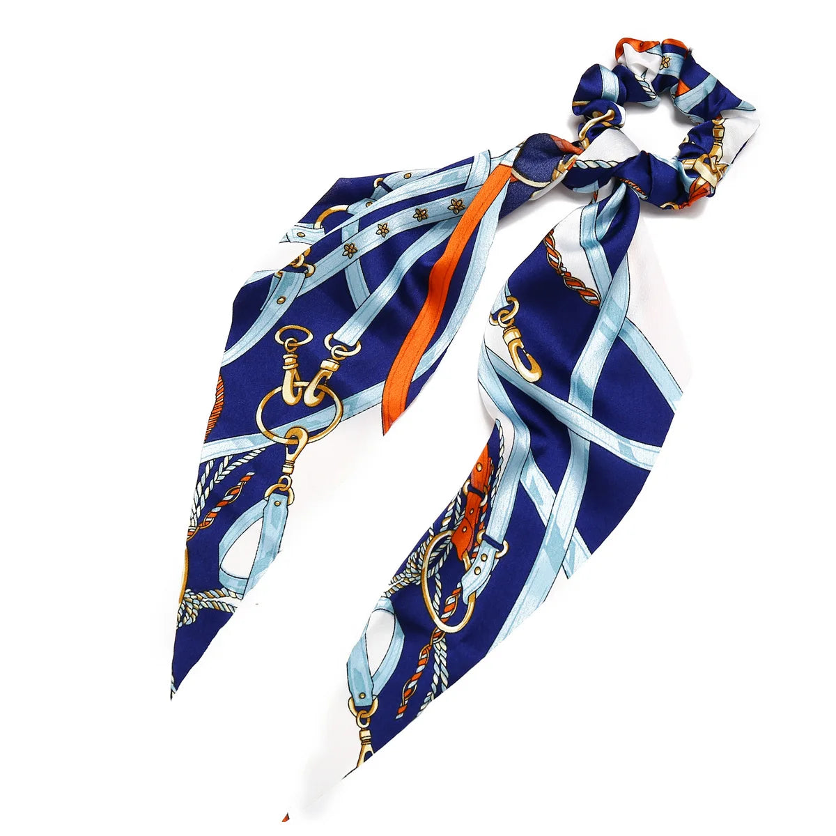 SatinÉclat™ Bow Satin Long Scrunchies