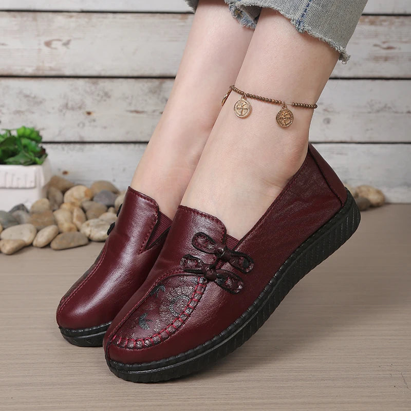 Solenne Shoes™ Leather Comfy Loafers