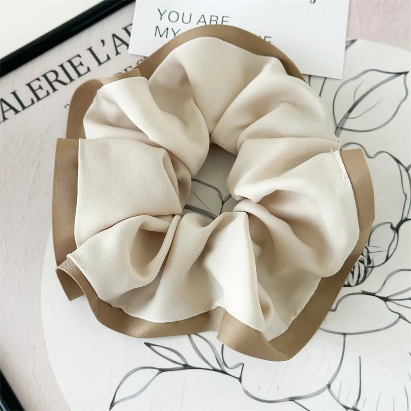 Satin Éclat™ French Design Scrunchie